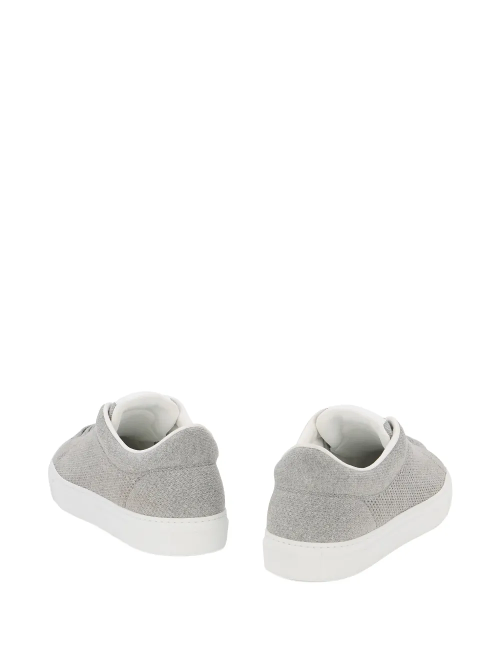 Moorer Boldini geperforeerde sneakers Grijs