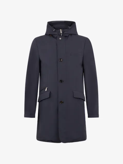 Moorer Dustin hooded coat