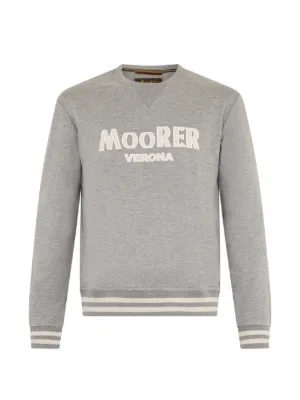 Alexander McQueen embroidered-logo Sweatshirt | Grey | FARFETCH