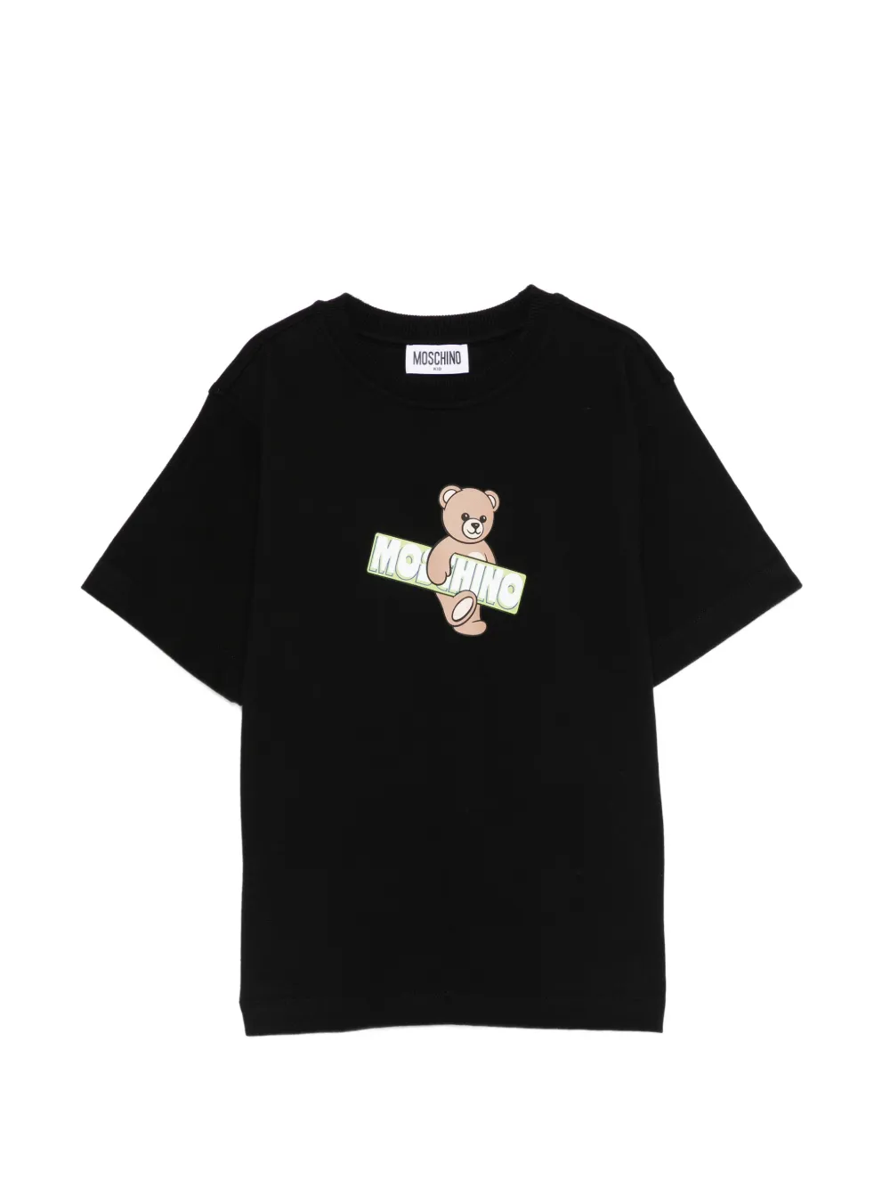 Moschino Kids teddy-graphic T-shirt - Nero
