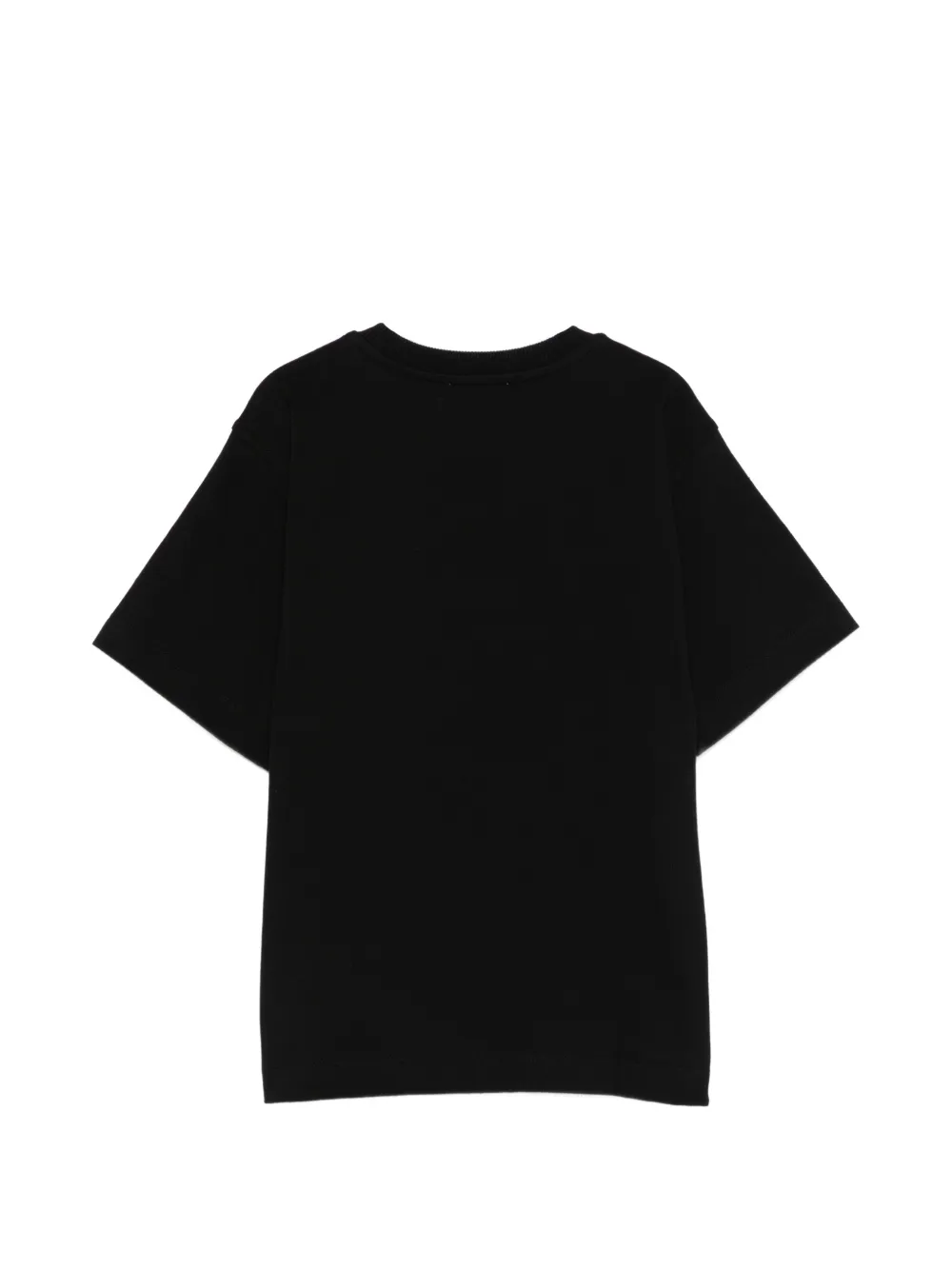 Moschino Kids T-shirt met grafische teddyprint Zwart