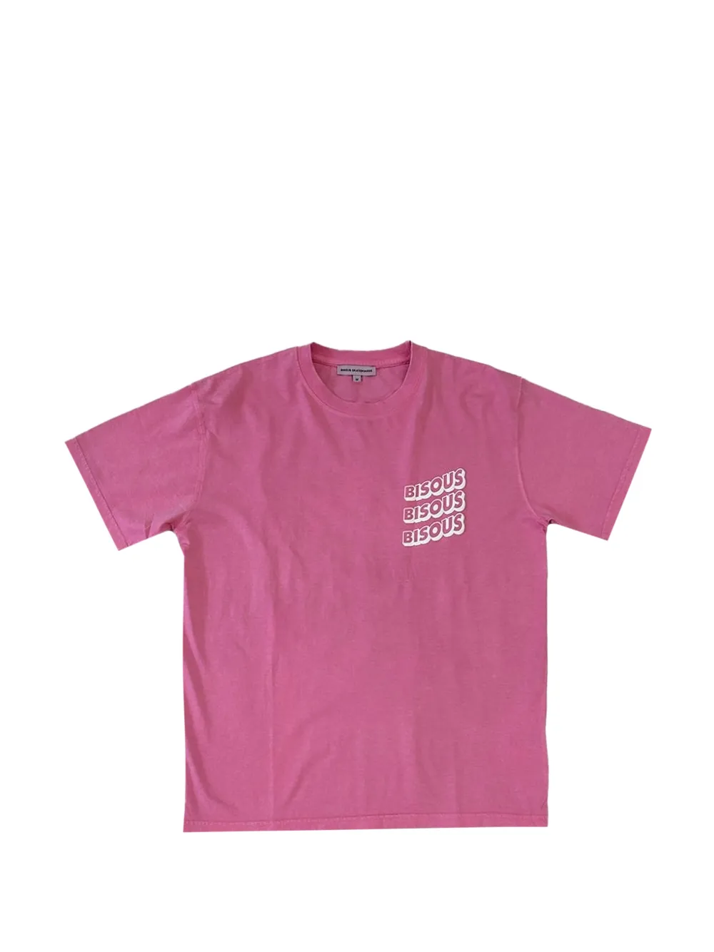 Bisous Skateboards Sonics printed T-shirt - Rosa