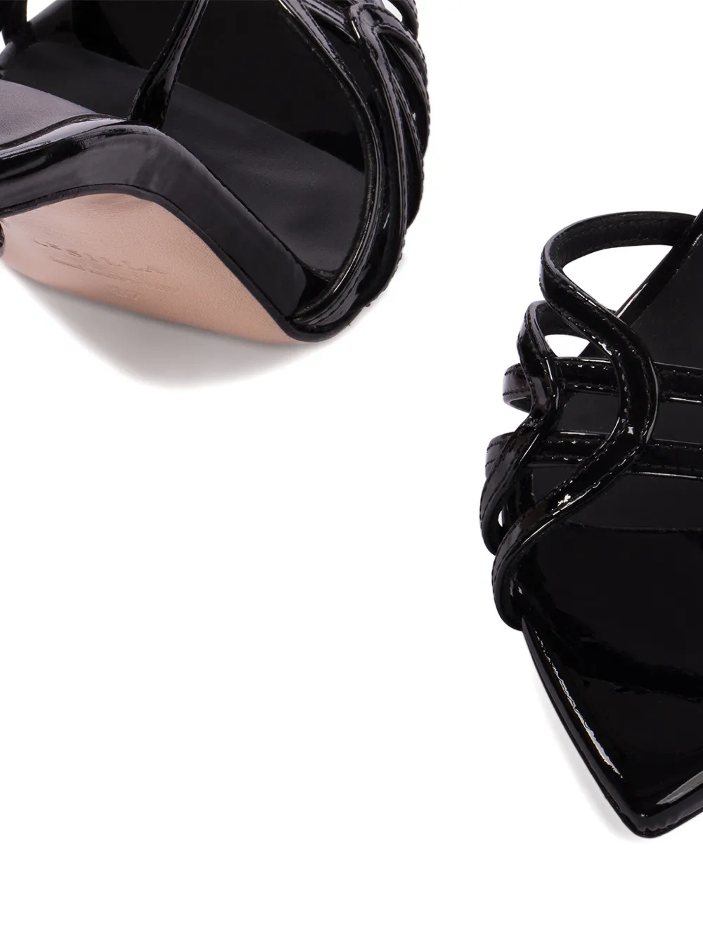 Le Silla Bella sandalen met bandjes Zwart