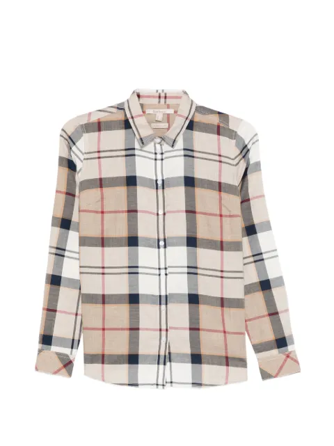 Barbour check-print shirt