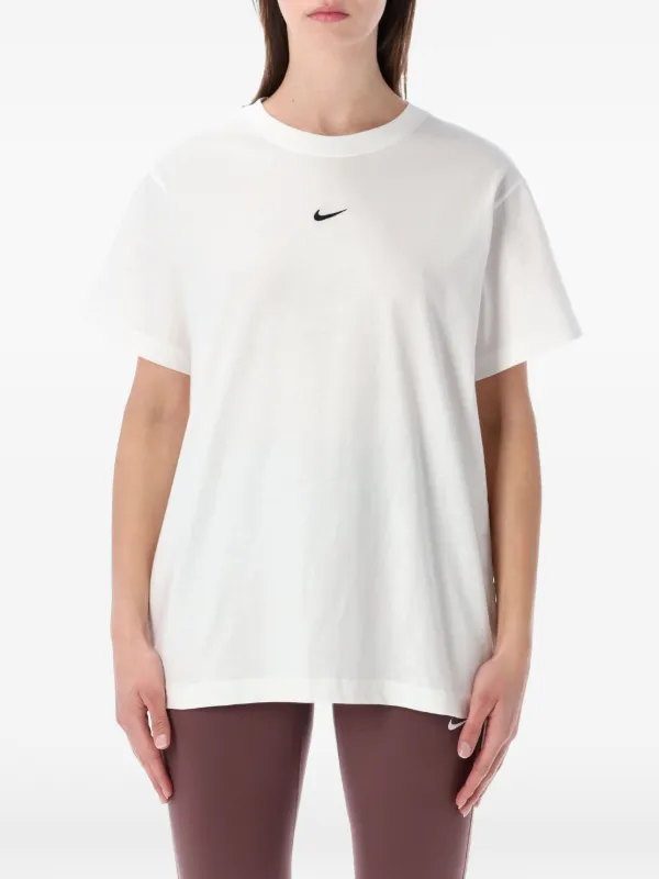 nike white womens top