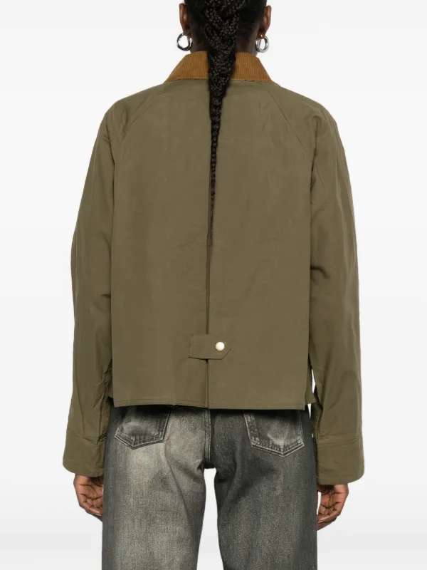 Barbour コーデュロイカラー ジャケット | グリーン | FARFETCH JP