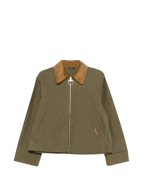 Barbour ポリエステルコーデュロイカラージャケット Barbour コーデュロイカラー ジャケット | グリーン | FARFETCH JP