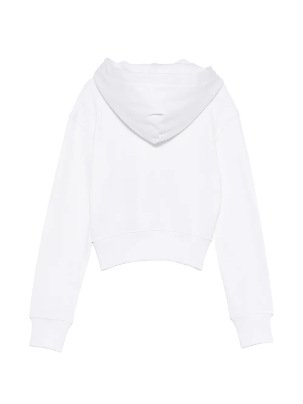 Versace Jeans Couture Hoodie met logoprint Wit