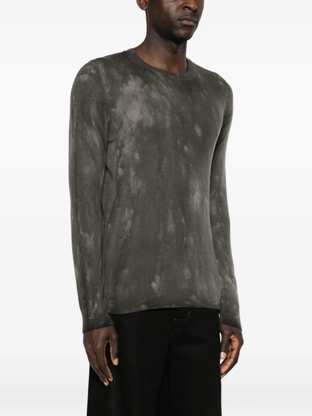  Avant Toi Pull à Effet Tie-dye - Gris 
