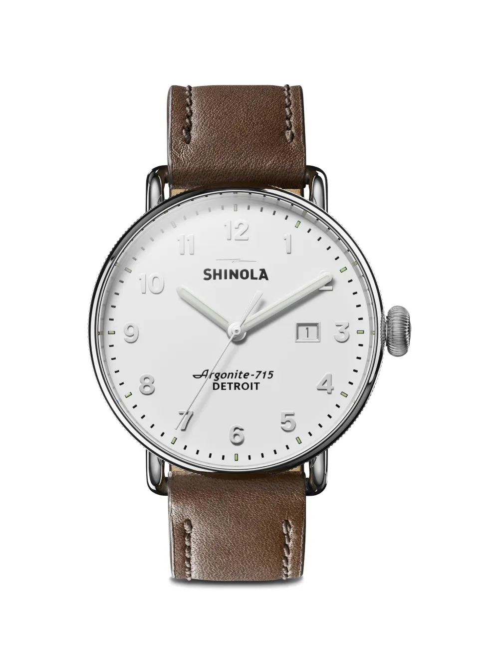 Shinola Canfield 43mm - Bianco