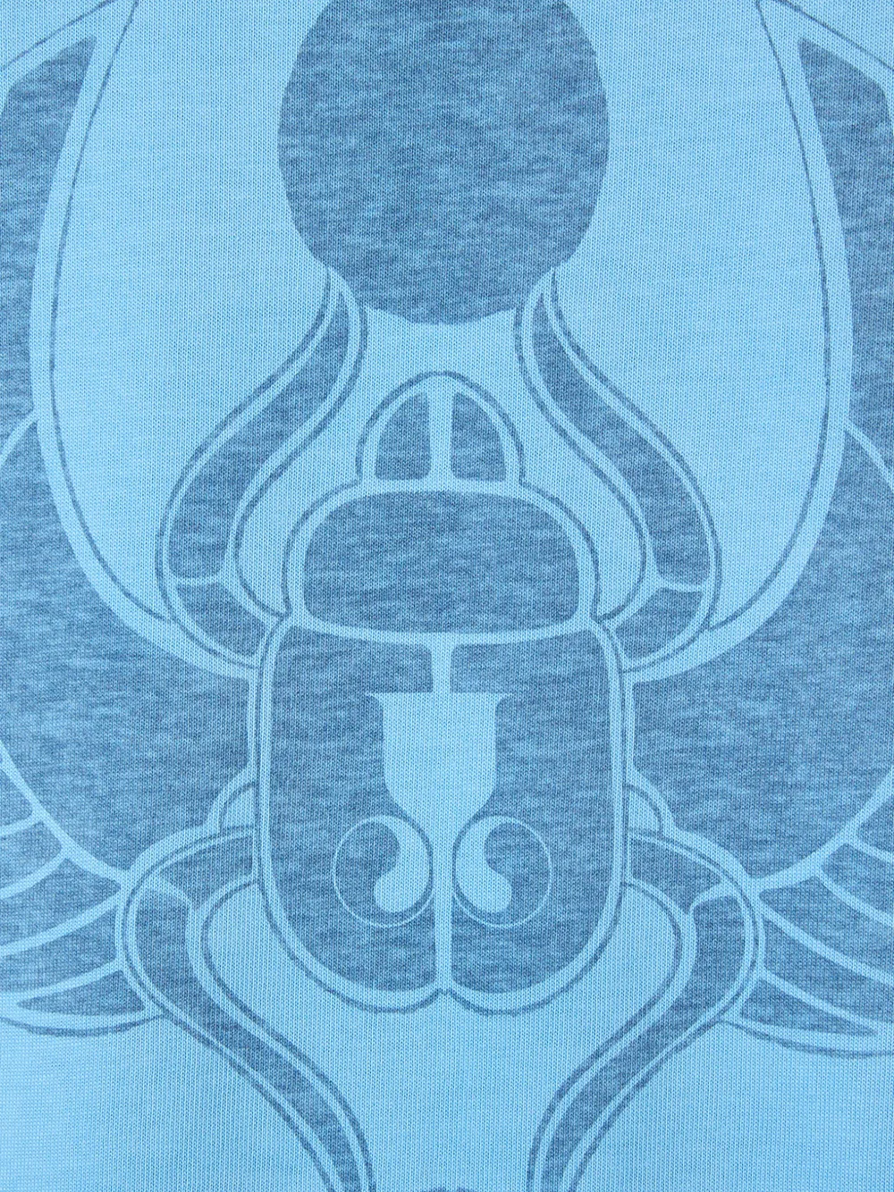 La DoubleJ T-shirt met grafische print Blauw