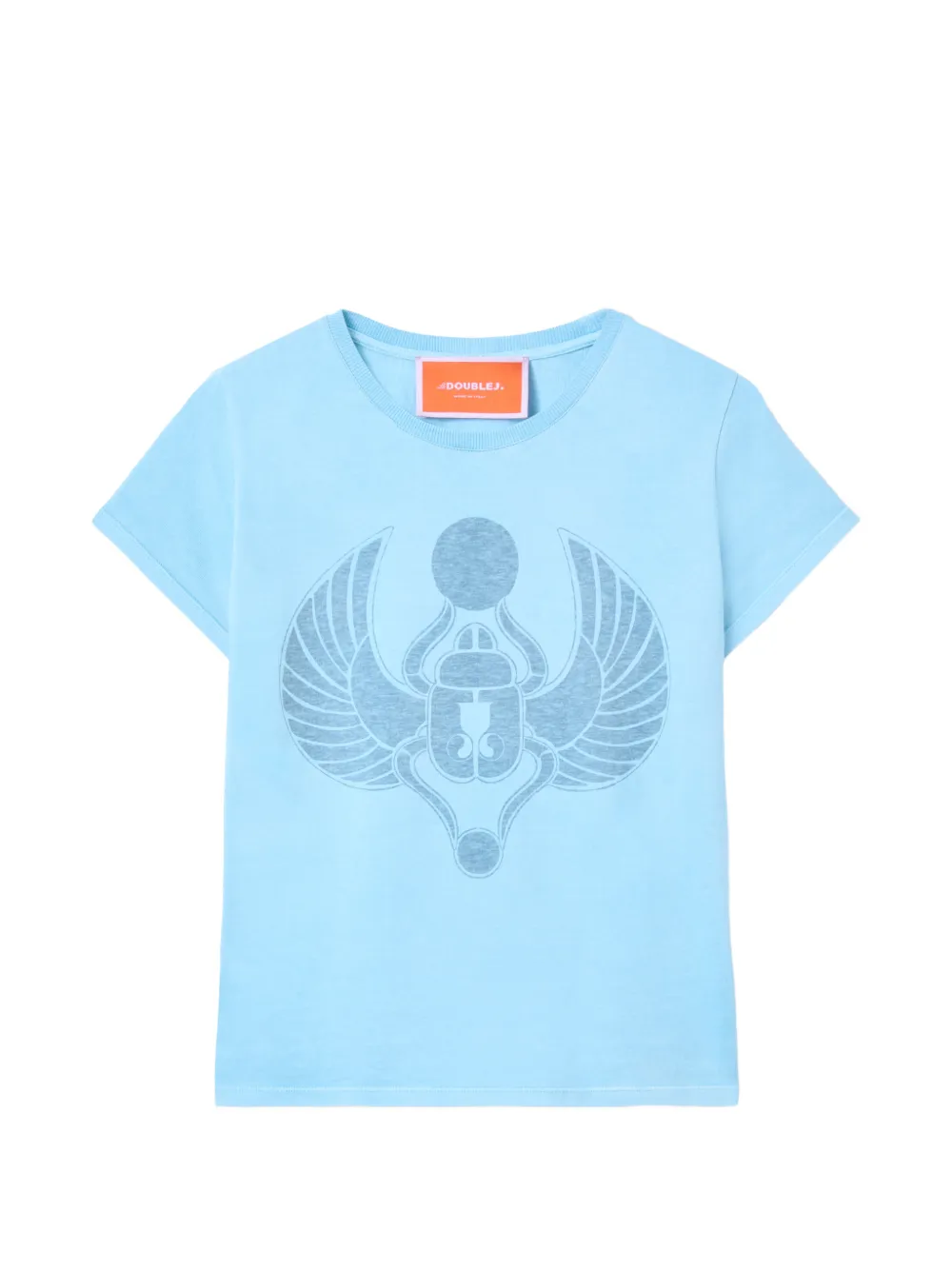 La Doublej Graphic T-shirt In Blue