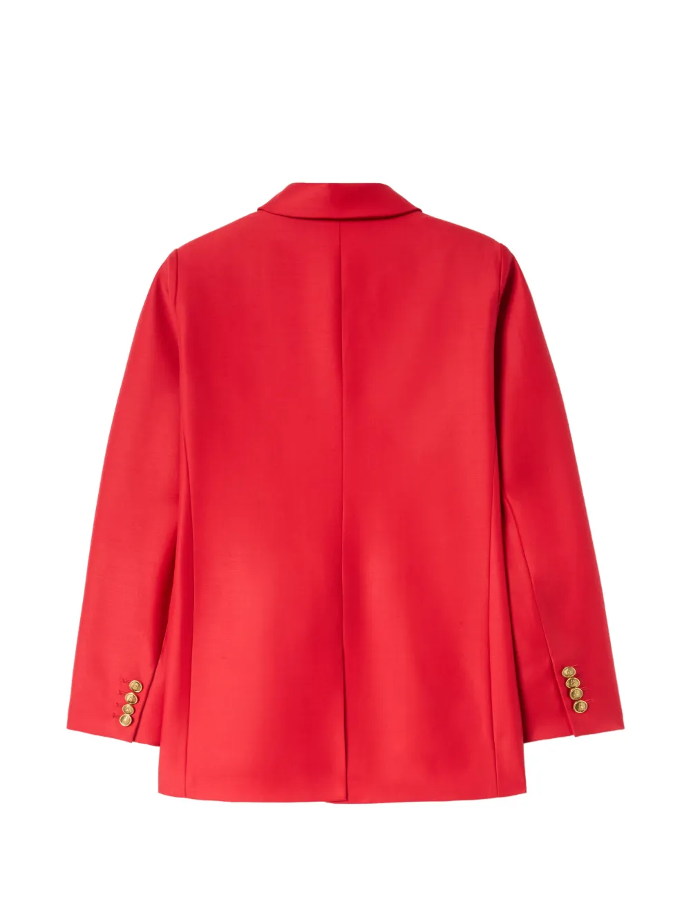 La Doublej Double-breasted Blazer In Red