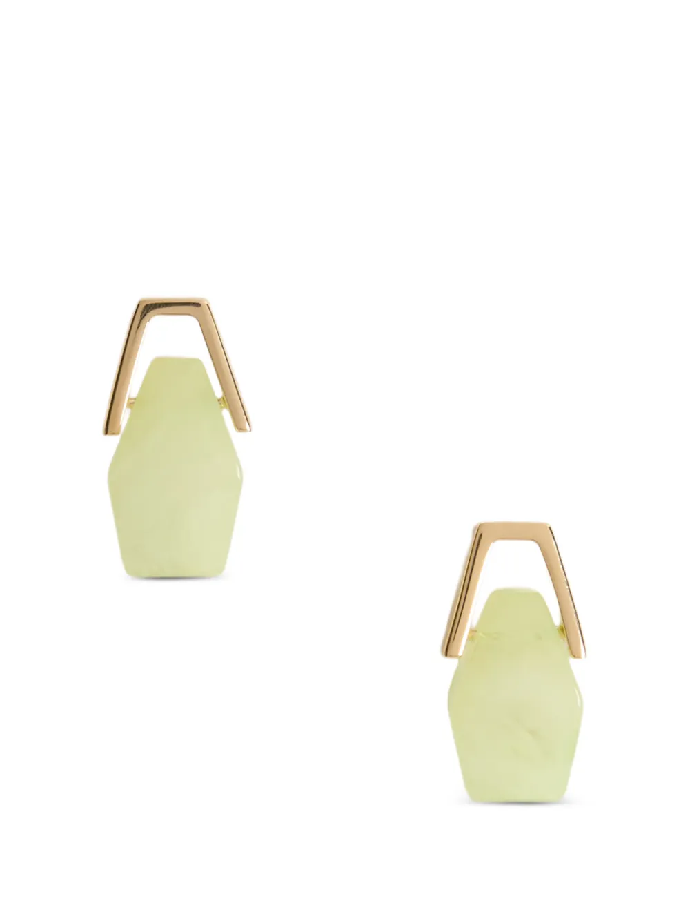 La DoubleJ Orecchini con pendente geometrico - Oro