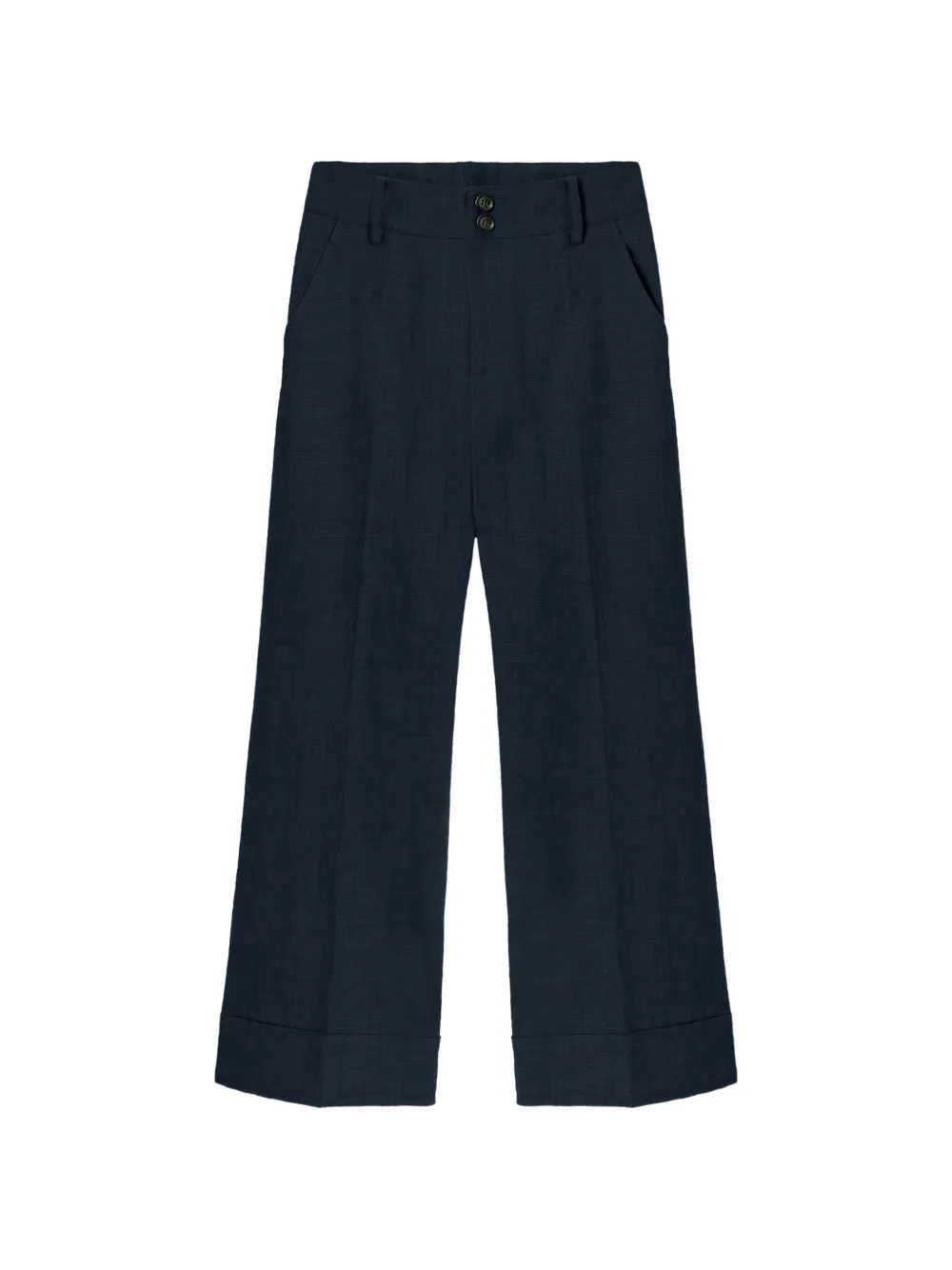 La DoubleJ cuffed trousers - Blu