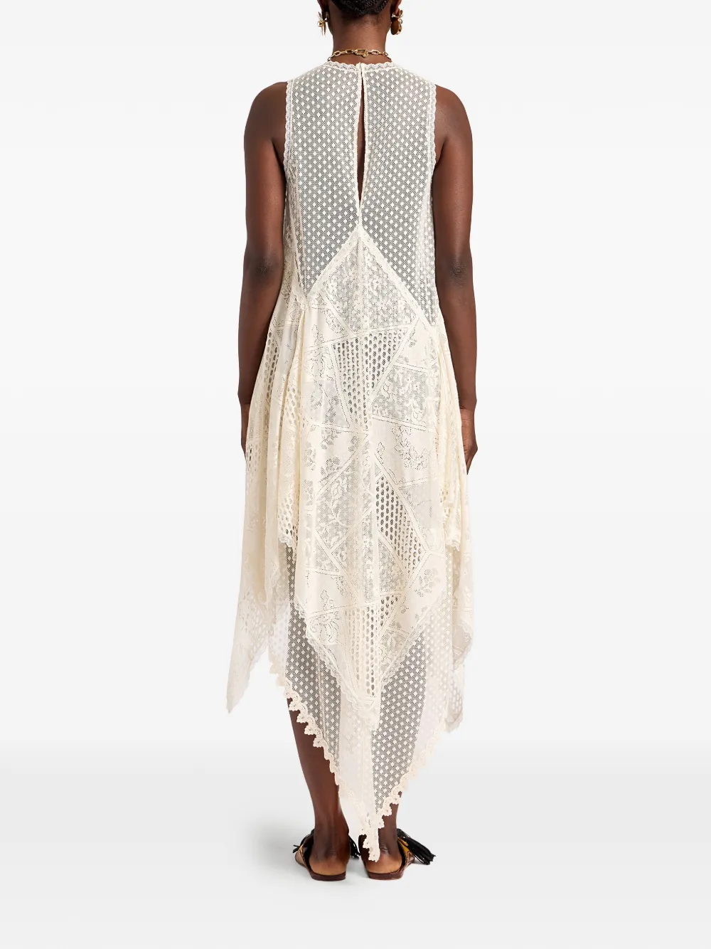 La DoubleJ Aura jurk Beige