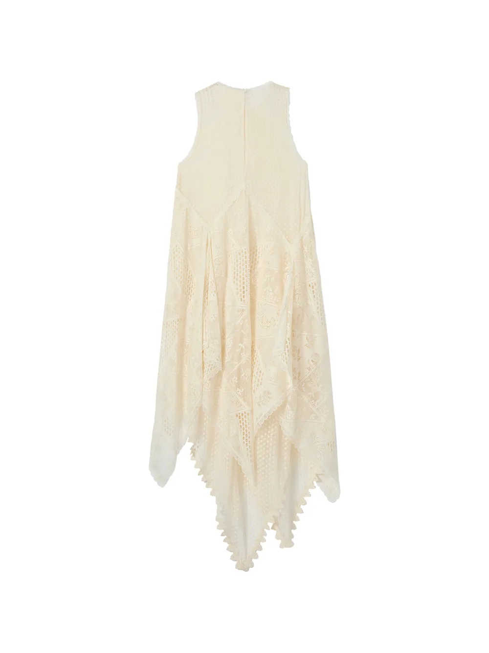 La DoubleJ Aura jurk Beige