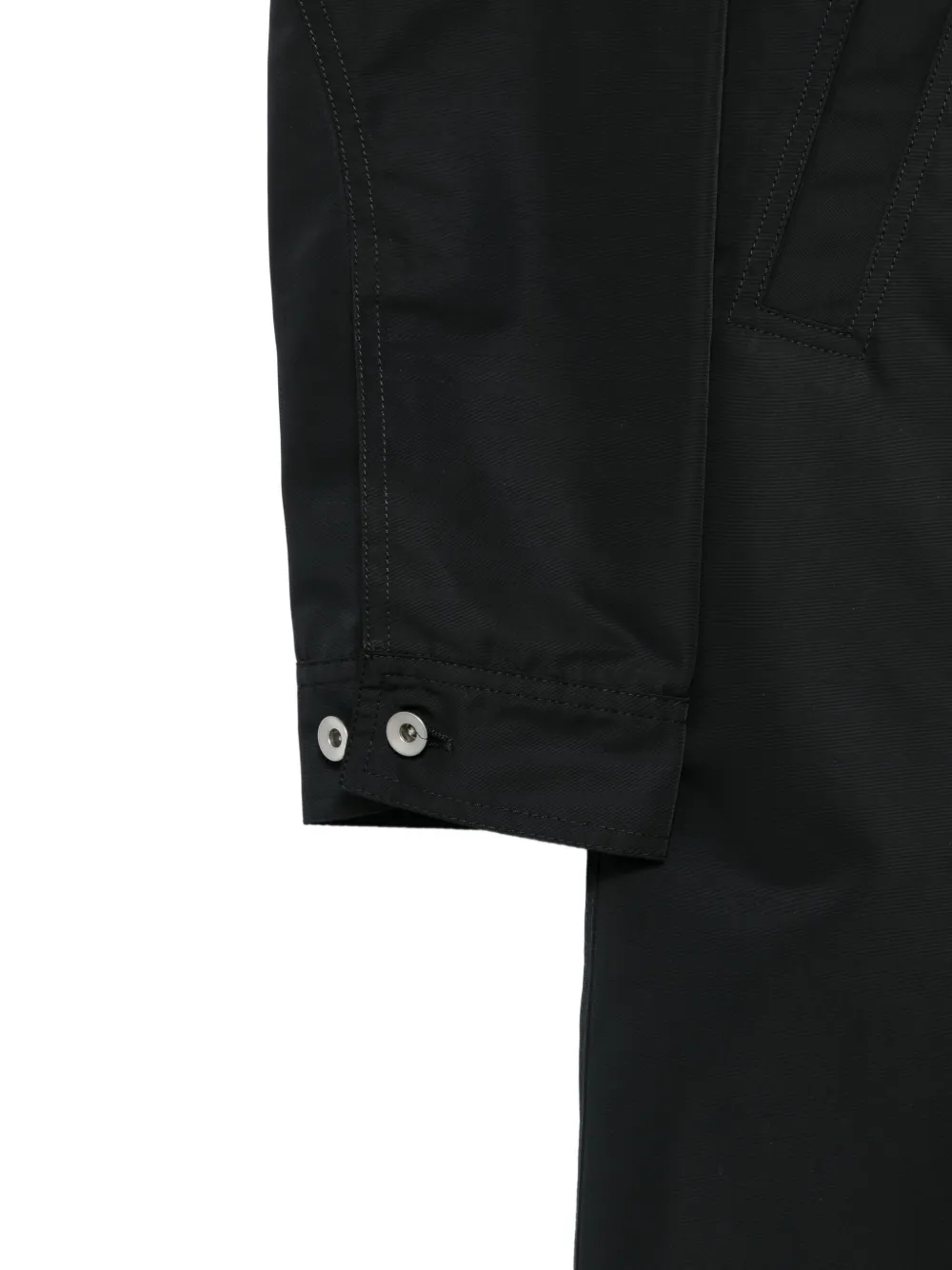 Rick Owens Brad trenchcoat met ceintuur Zwart