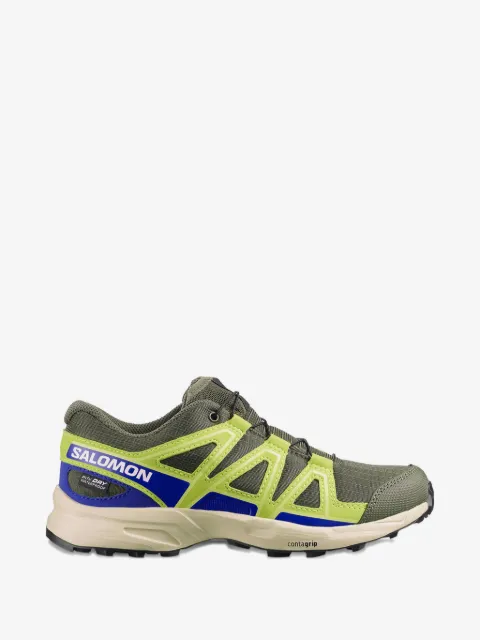 SALOMON KIDS panelled lace-up sneakers