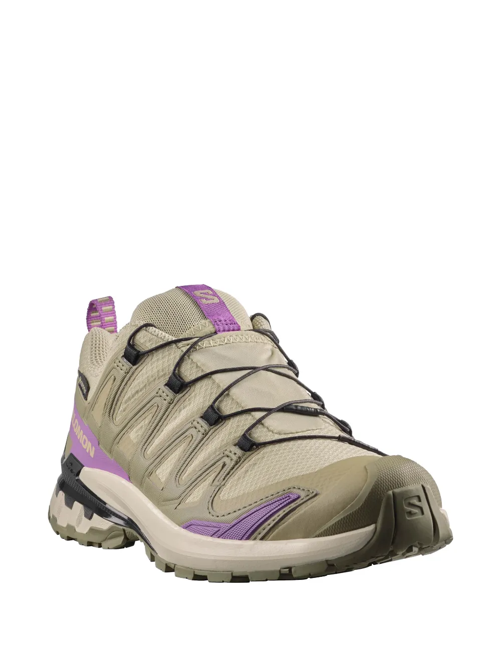 Salomon lace-up sneakers Beige