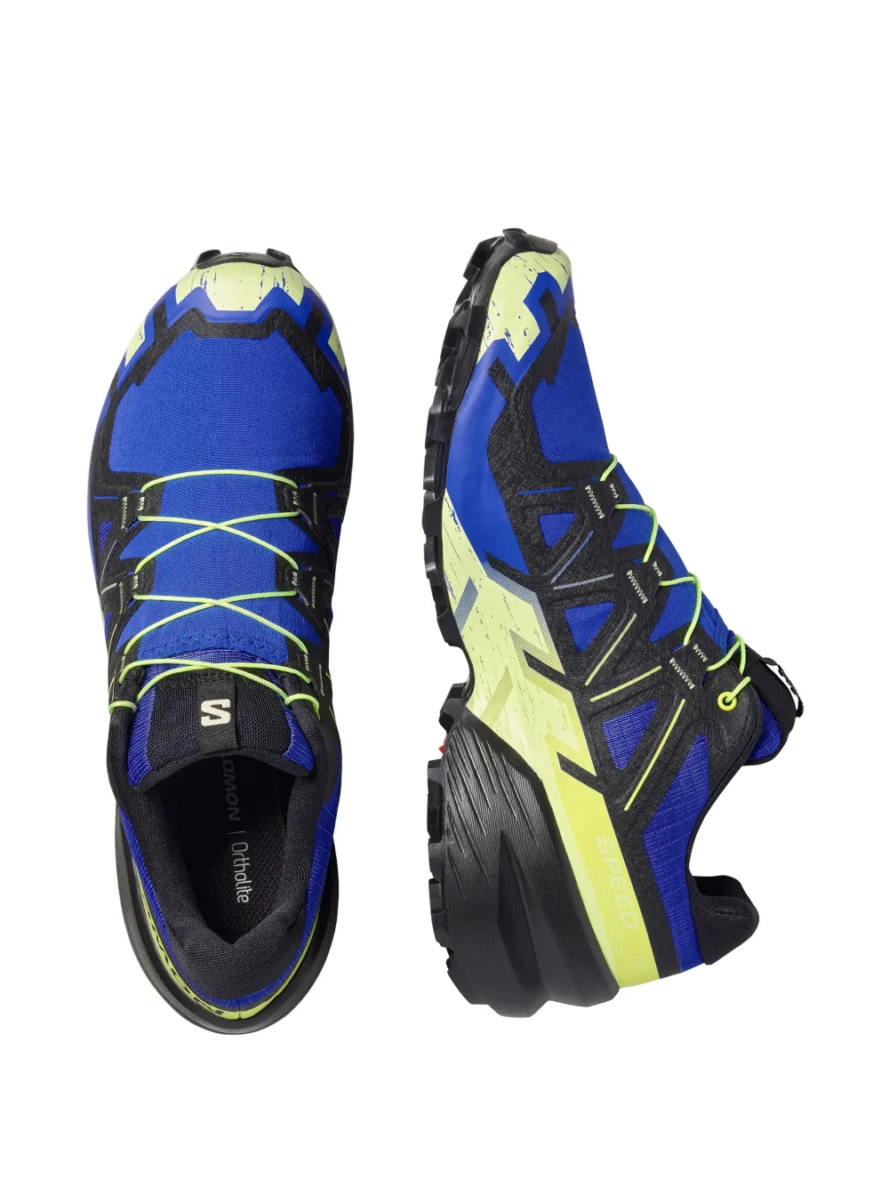 Salomon lace-up sneakers Blauw