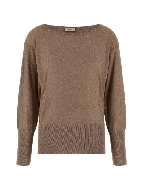 Herno sequin-appliqué sweater