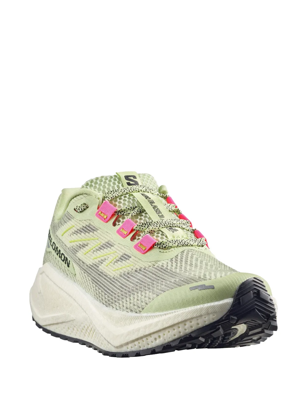 Salomon patterned sneakers Groen