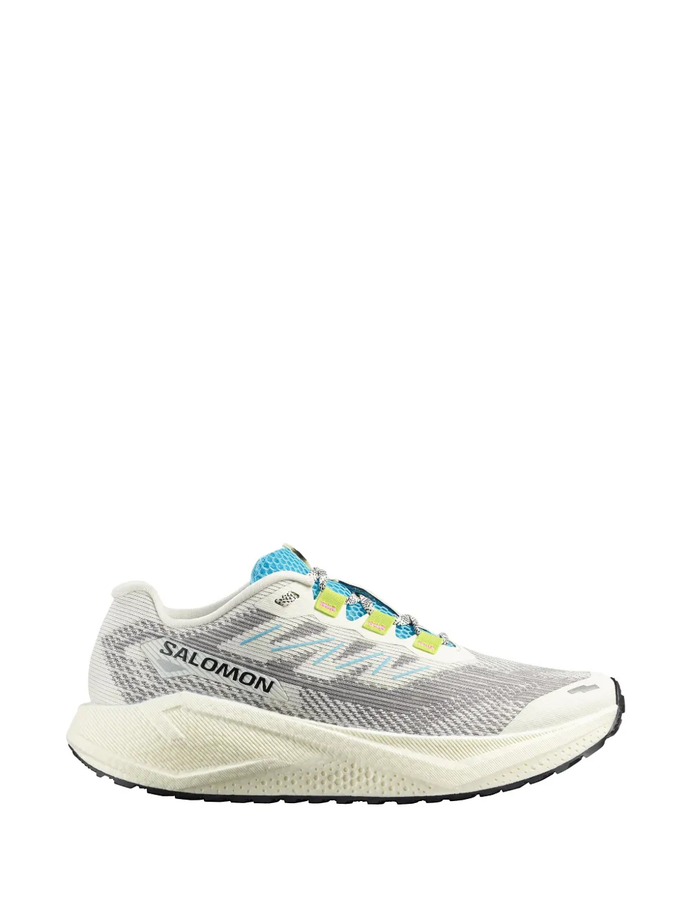 Salomon striped sneakers Beige