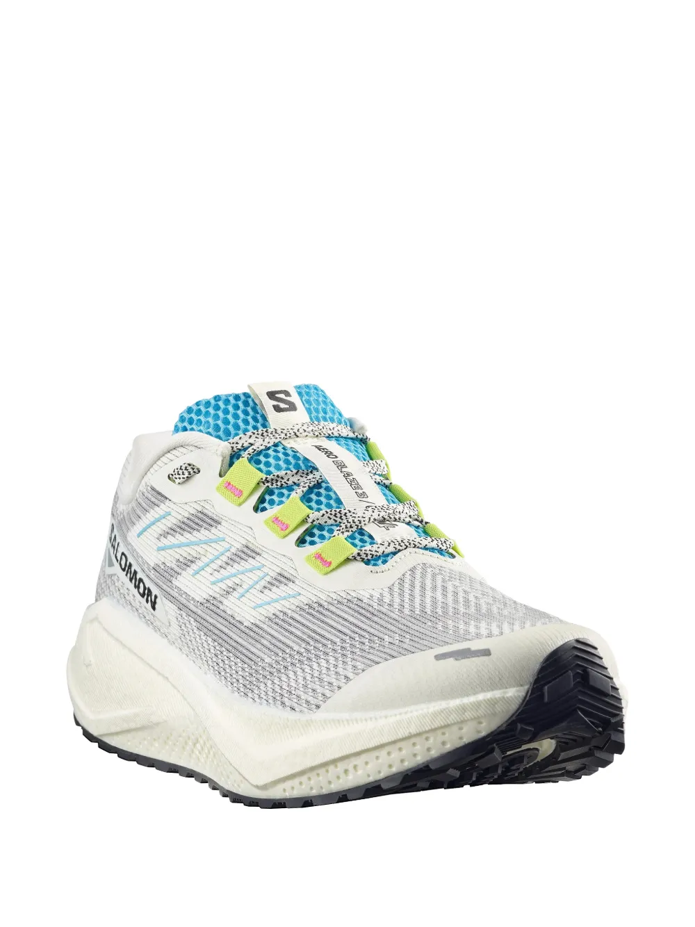 Salomon striped sneakers Beige