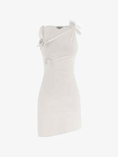 Coperni flower asymmetric dress