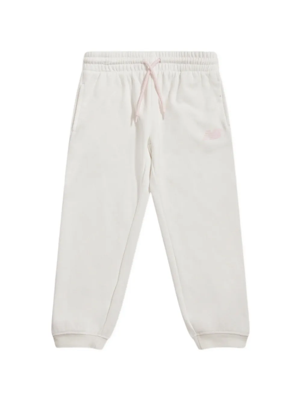 New Balance Kids Trainingspak met trekkoord en logo Beige