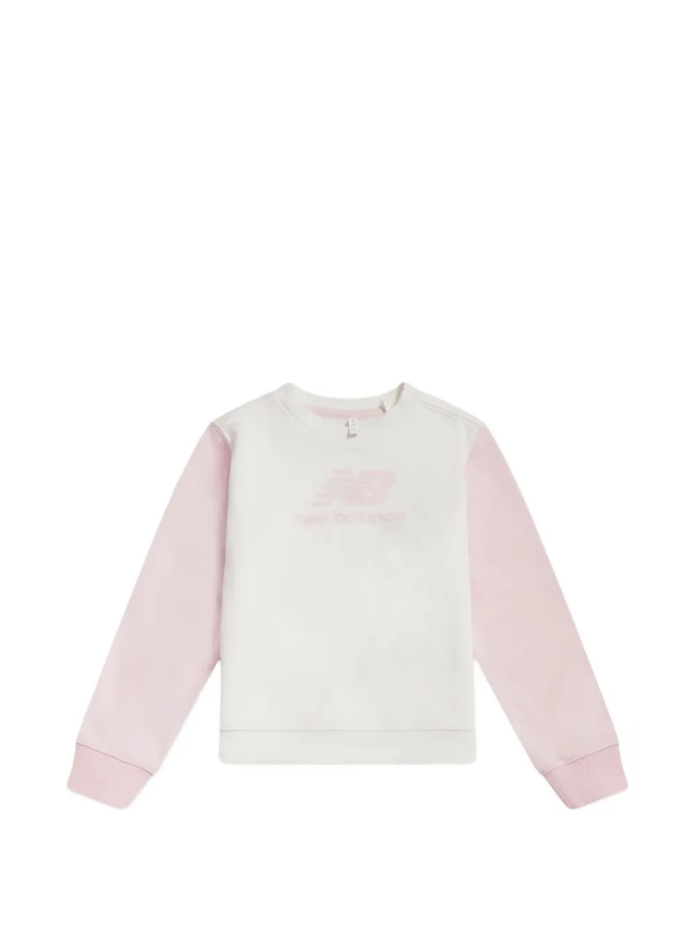  New Balance Kids Logo Drawstring Tacksuit Sets - Neutrals 