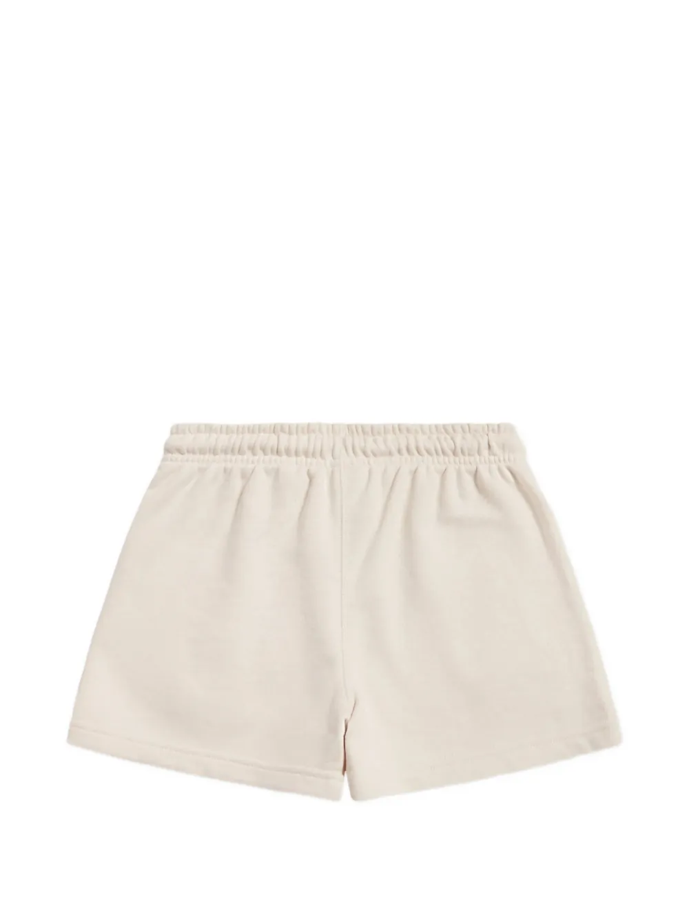  New Balance Kids Logo Embroidered Shorts - Neutrals 