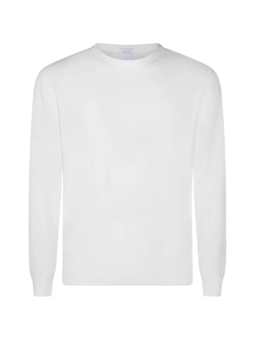 04651 / A TRIP IN A BAG crew-neck knitted jumper - Bianco
