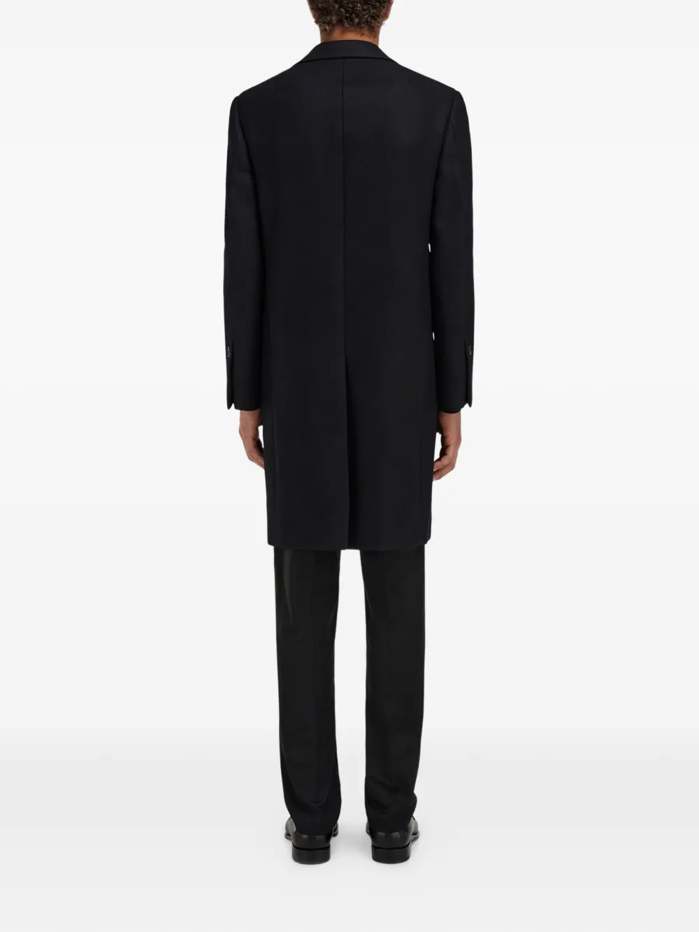 Ferragamo Jas met dubbele rij knopen Zwart