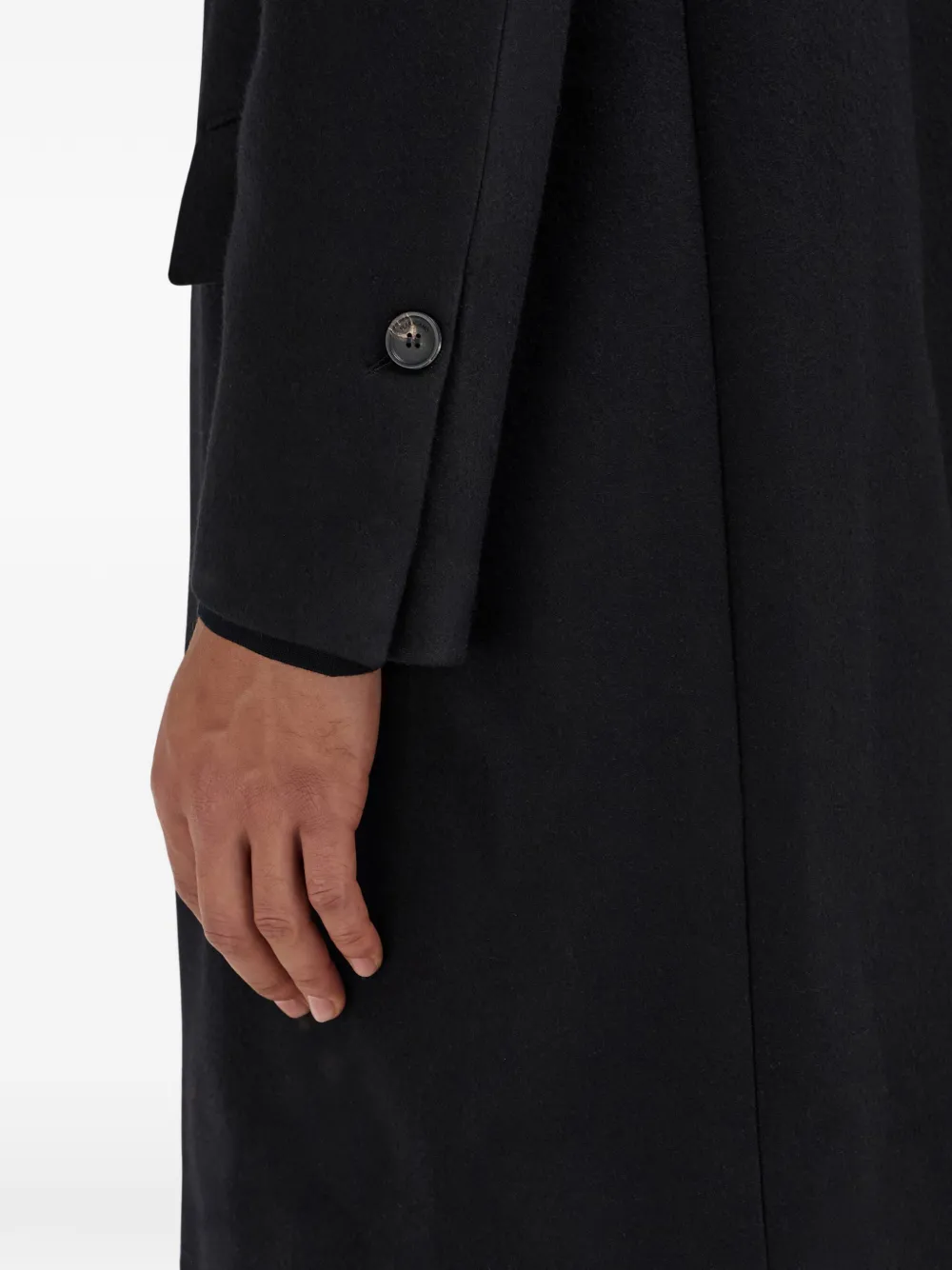 Ferragamo Jas met dubbele rij knopen Zwart