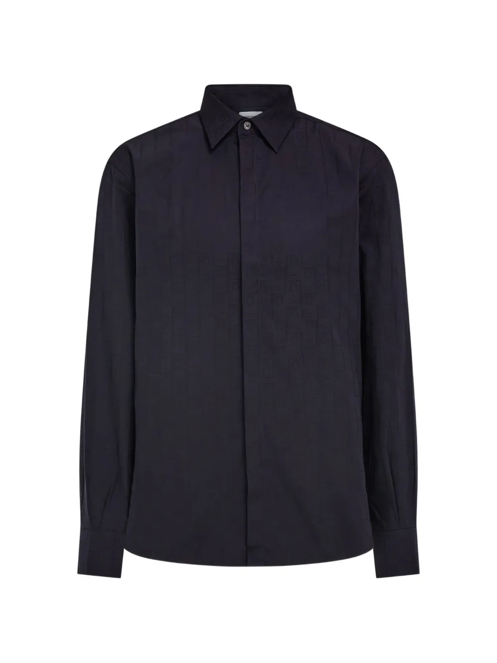 Ferragamo monogram sport shirt - Blue
