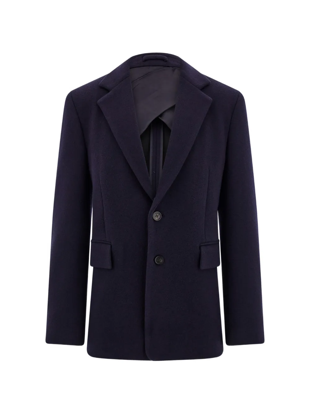 Ferragamo single breasted jersey blazer - Blu