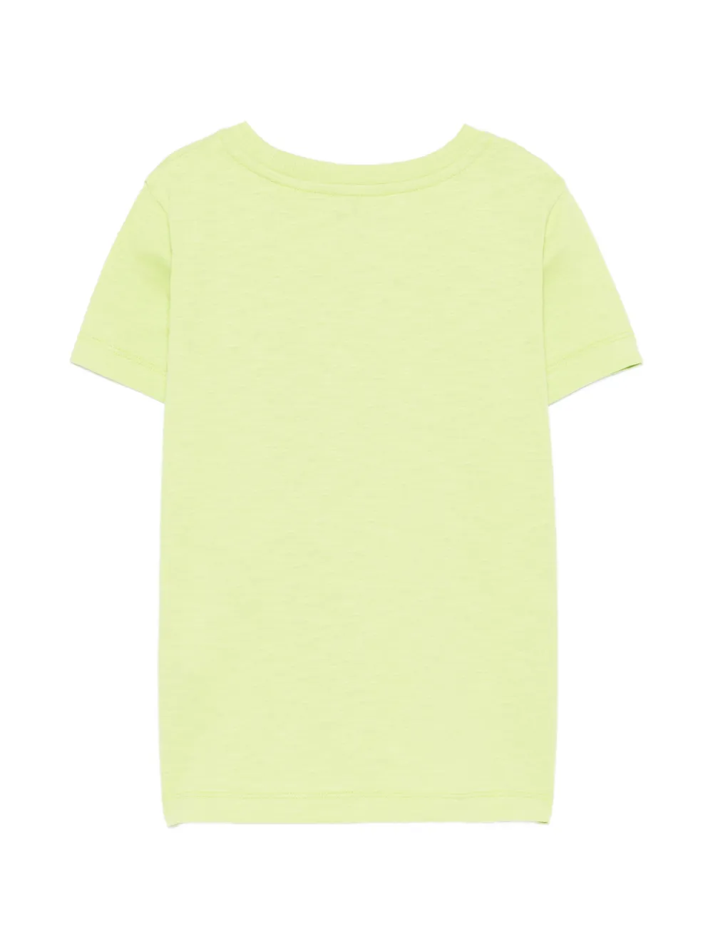 Moschino Kids T-shirt met logoprint Groen