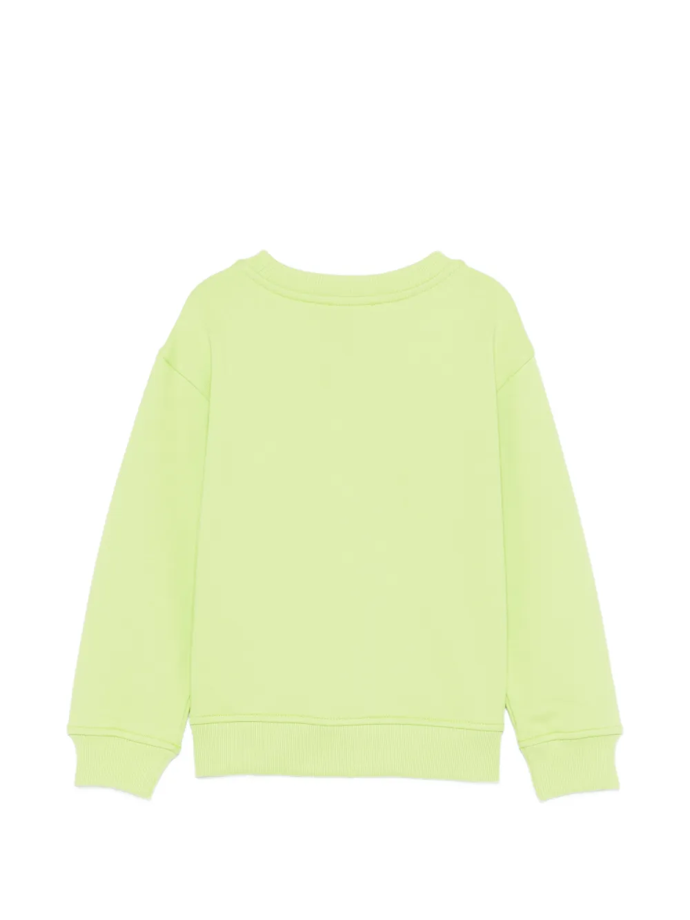  Moschino Kids Crew-neck Sweatshirt - Green 