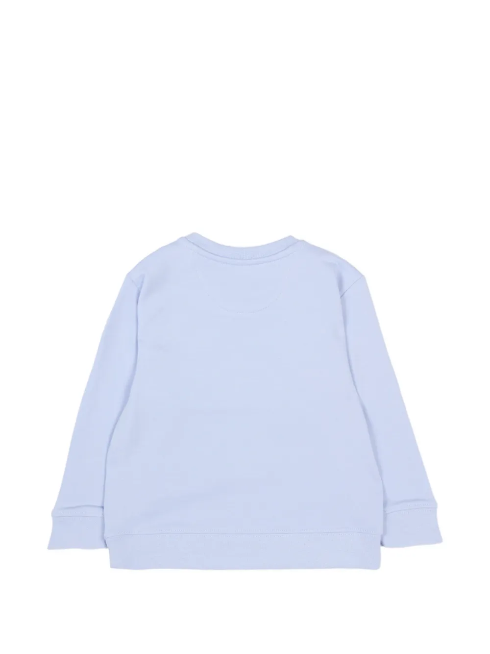  Calvin Klein Kids Logo Crewneck Sweatshirt - Blue 