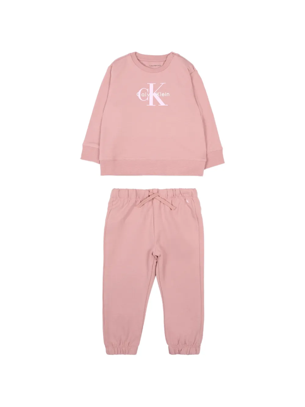Calvin Klein Kids drawstring tracksuit sets - Rosa