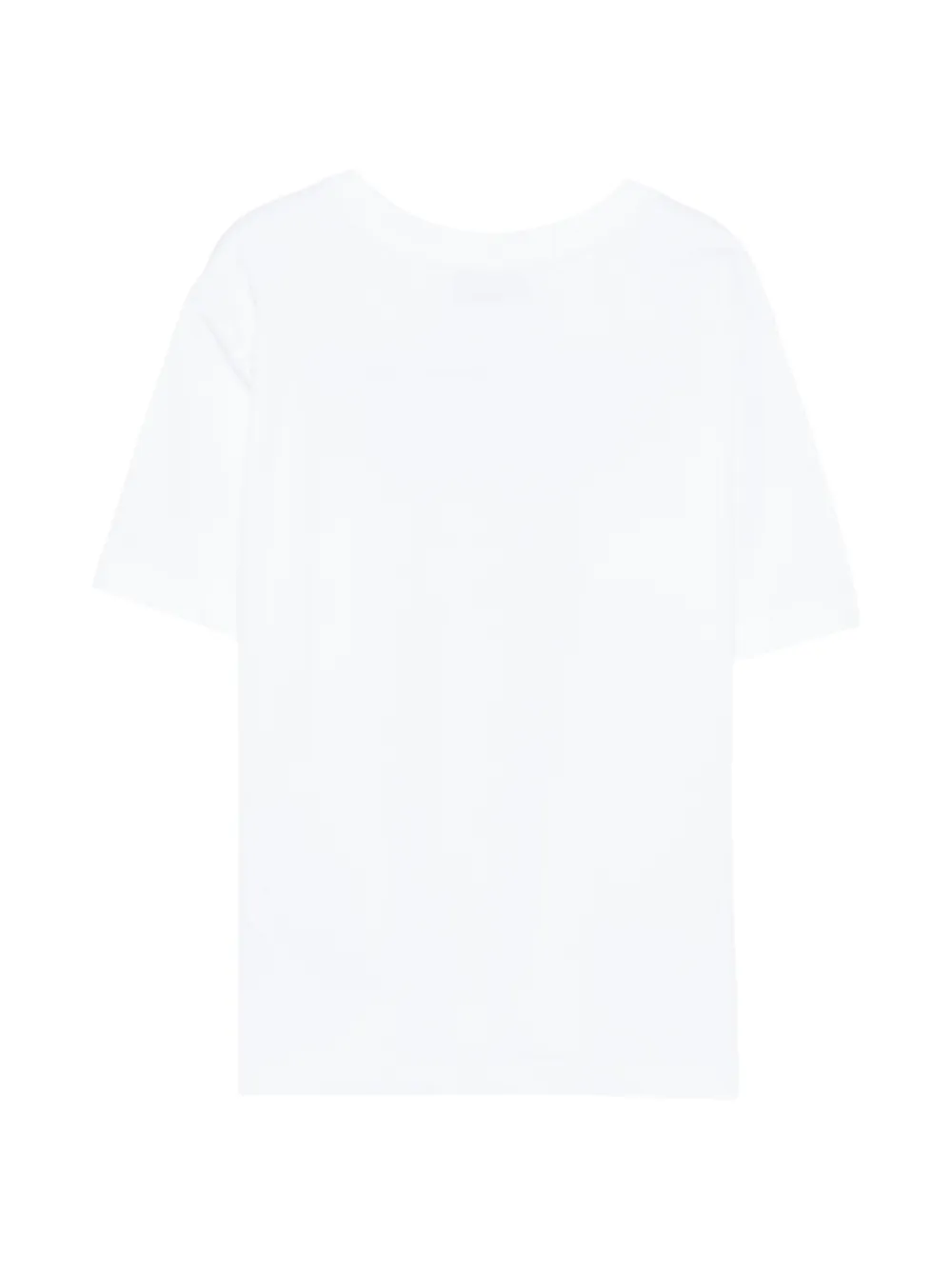 Moschino Kids T-shirt met logo Wit