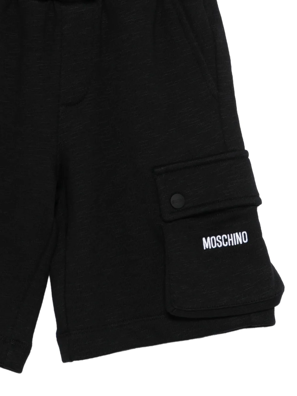 Moschino Kids Cargo shorts Zwart