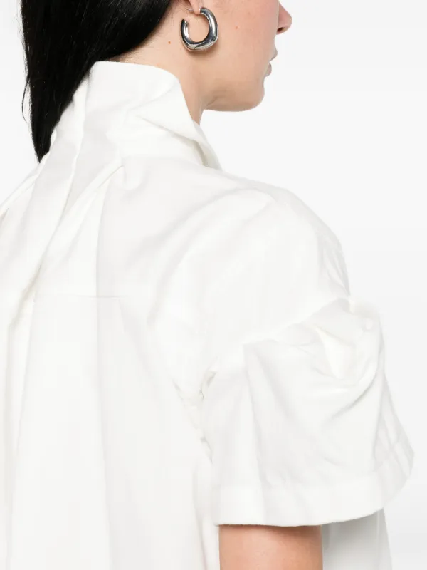 Sacai ショートスリーブ シャツ | ニュートラル | FARFETCH JP