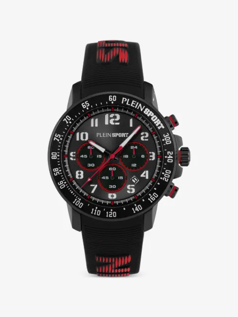 Plein Sport chronograph 45mm round watch