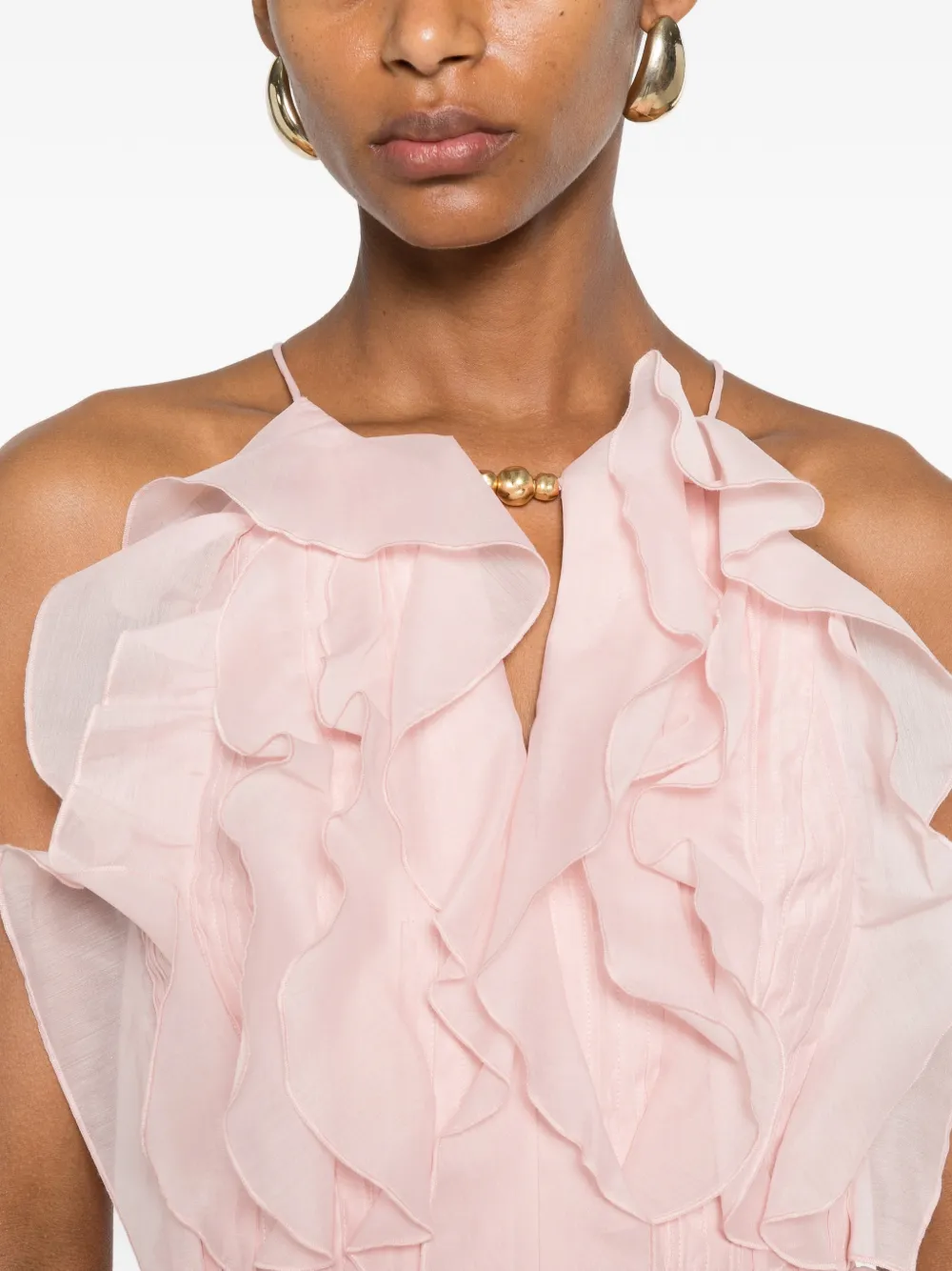 Aje Cleo mini-jurk Roze