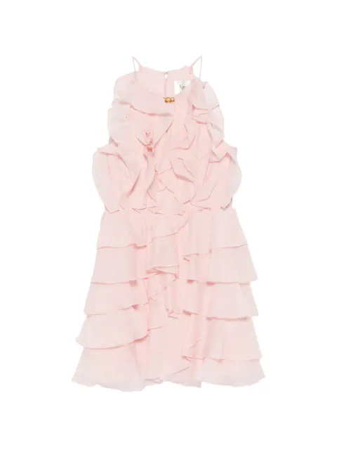 Aje vestido corto Cleo con volantes