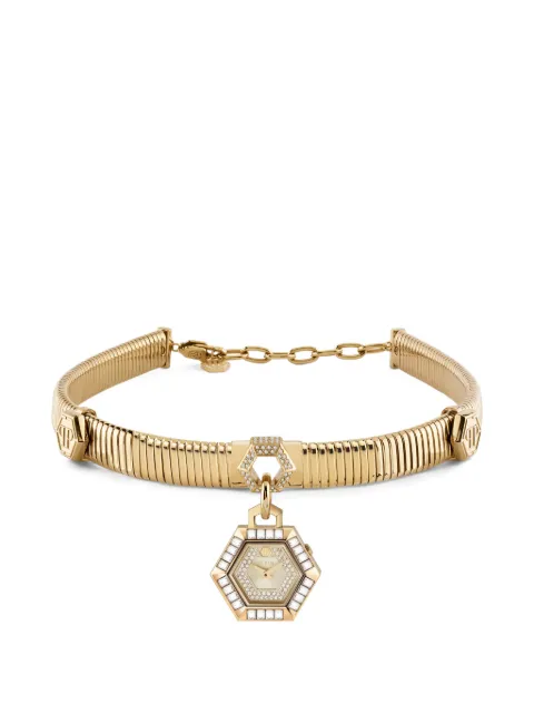Philipp Plein collar de reloj Hexagon de 27mm