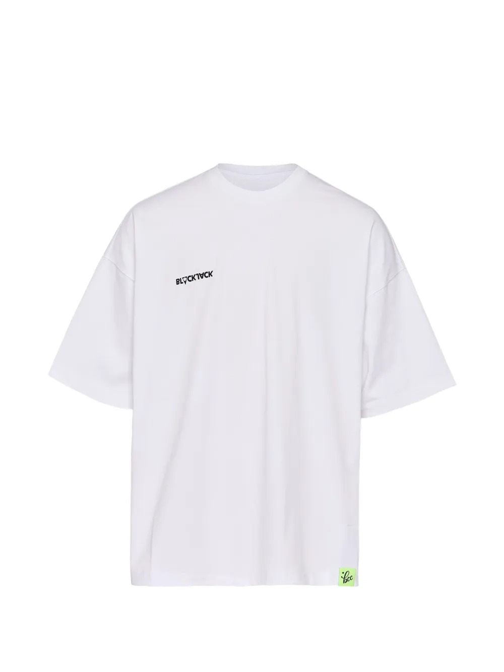 Blackjack Crew-neck Crew-neck T-shirt In Orange